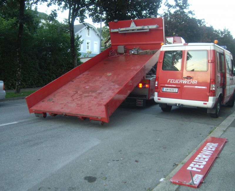 Bildergalerie Verkehrsunfall in Amstetten