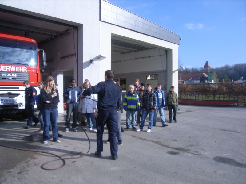 Fotos zum Besuch der Hauptschule