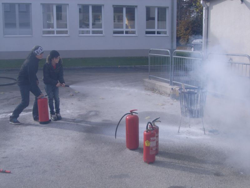 Fotos zum Besuch der HS Hausmening