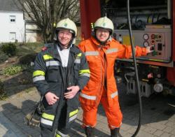 Bildergalerie M�lltonnenbrand