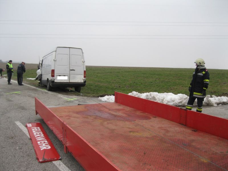 Schwerer Verkehrsunfall