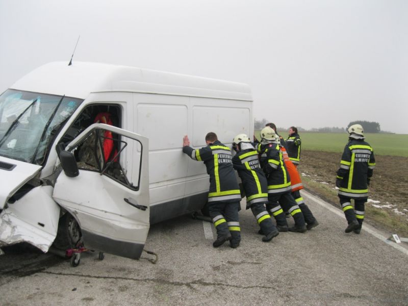 Schwerer Verkehrsunfall