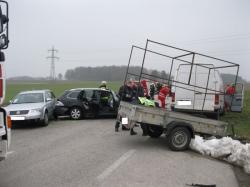Schwerer Verkehrsunfall
